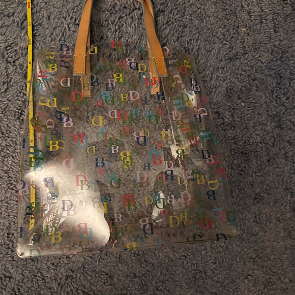 Dooney and Bourke clear plastic handbag - Picture 5 of 5